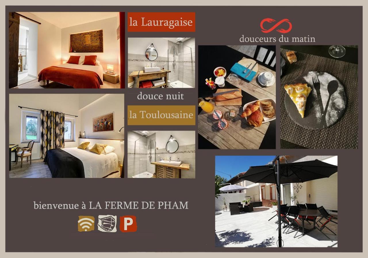 La Ferme De Pham Bed & Breakfast Belberaud Exterior photo